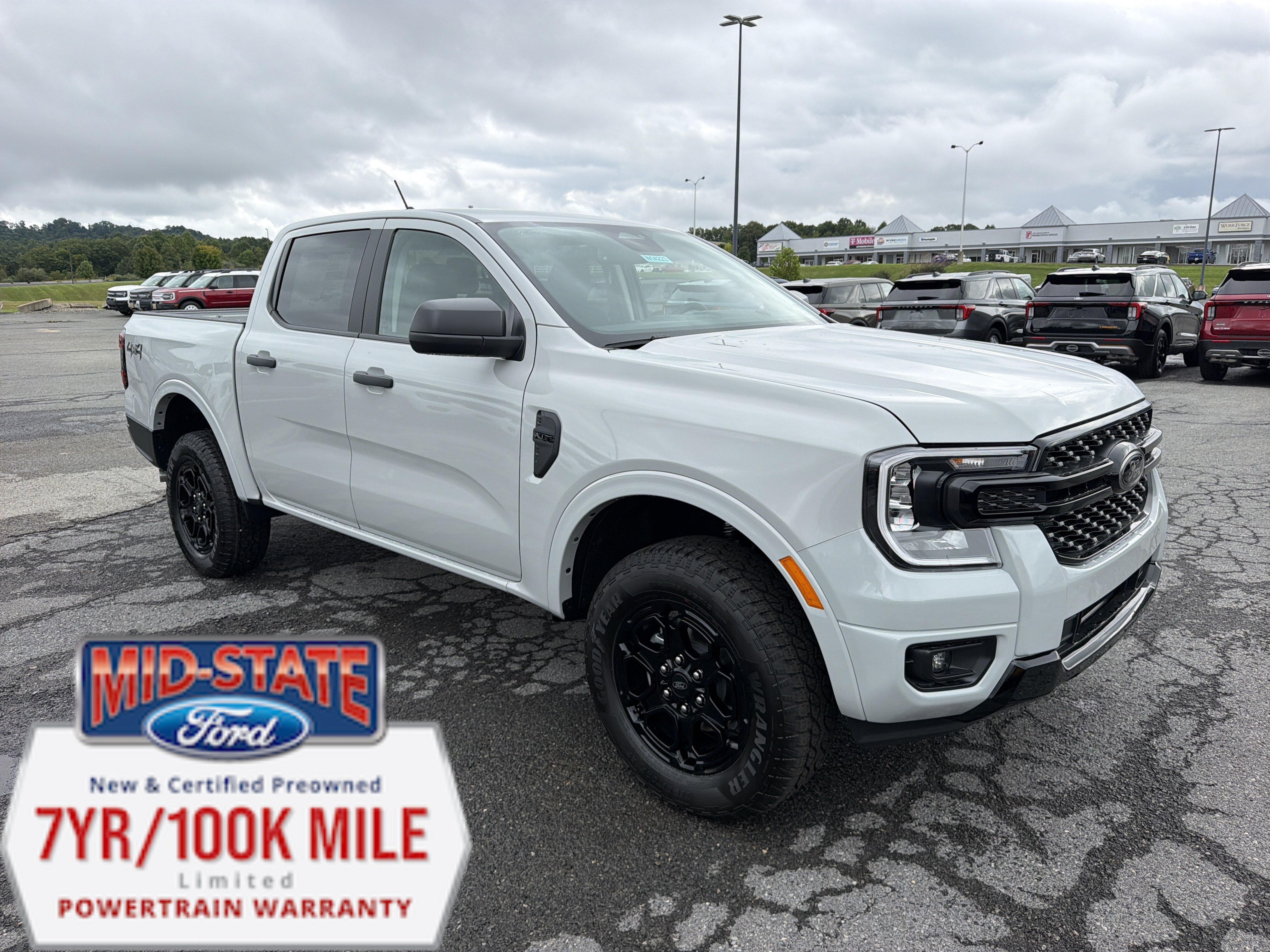 New 2026 Ford Ranger XLT w/ Black Appearance Package AWD/4WD image 1