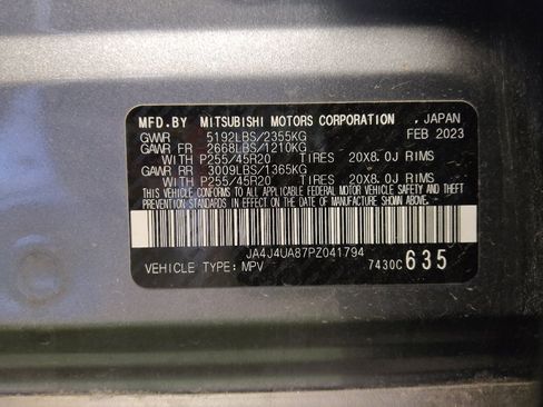 Used 2023 Mitsubishi Outlander SE AWD/4WD image 33