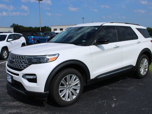 Used 2023 Ford Explorer Limited w/ Hybrid Equipment Group 310A AWD/4WD image 3