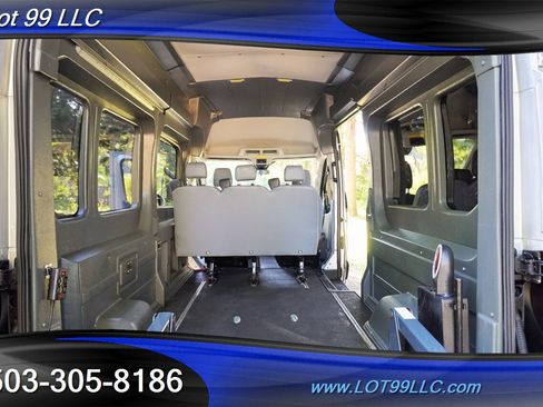 Used 2017 Ford Transit 350 148 High Roof w/ Interior Upgrade Package RWD image 19