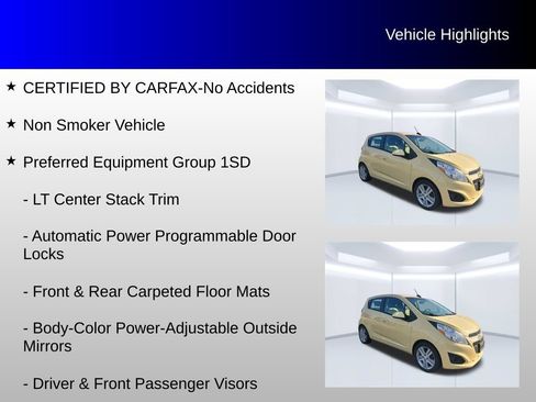 Used 2015 Chevrolet Spark LT FWD image 4