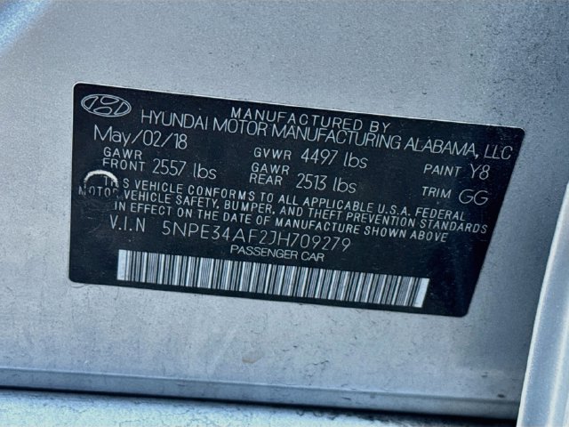 Used 2018 Hyundai Sonata SEL w/ Tech Package 04 FWD image 22