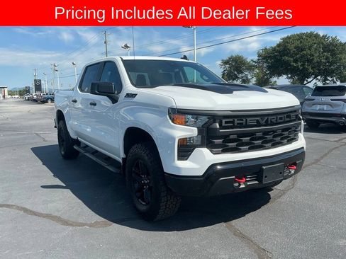 Used 2024 Chevrolet Silverado 1500 Custom Trail Boss w/ LPO, Dark Essentials Package AWD/4WD image 6