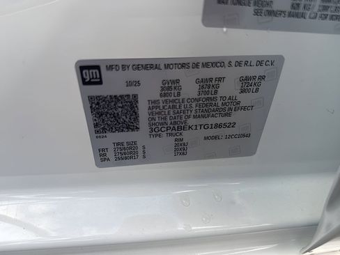 Used 2026 Chevrolet Silverado 1500 Custom RWD image 29