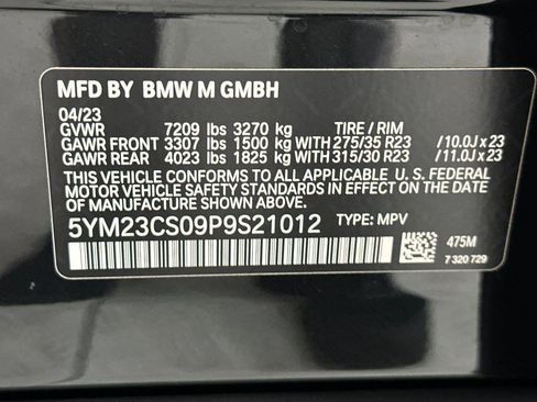Used 2023 BMW XM AWD/4WD image 28