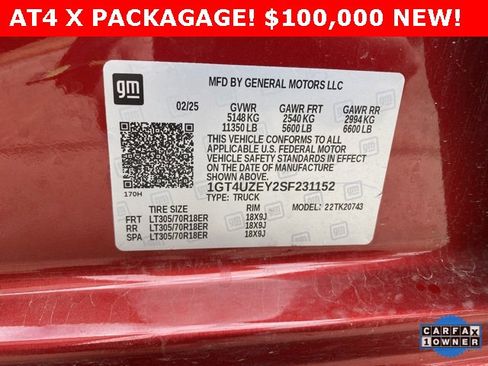 Used 2025 GMC Sierra 2500 AT4X image 42