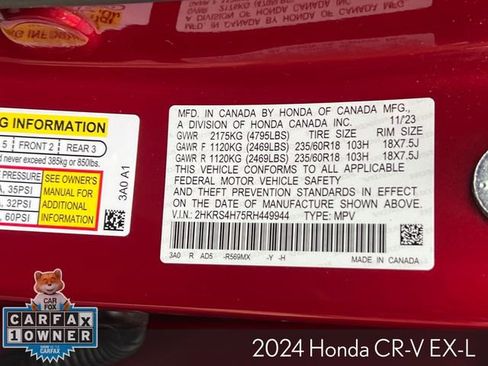 Used 2024 Honda CR-V EX-L image 37