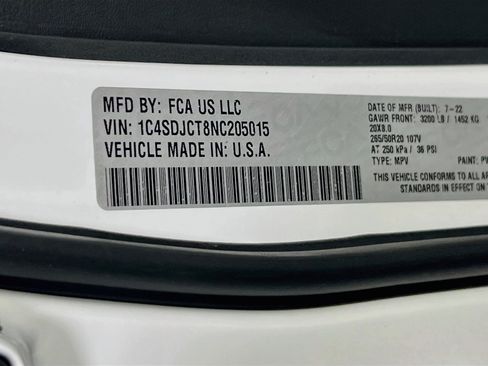 Used 2022 Dodge Durango R/T AWD/4WD image 33