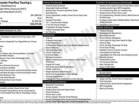 Used 2023 Chrysler Pacifica Touring-L FWD image 35