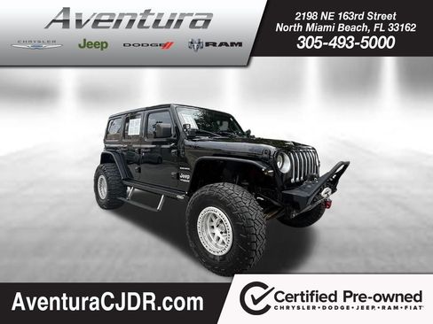 Used 2018 Jeep Wrangler Unlimited Sahara AWD/4WD image 1