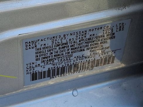 Certified 2023 Nissan Sentra SV FWD image 28
