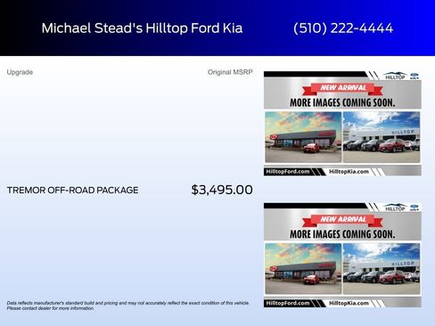 Used 2024 Ford Maverick Tremor w/ Tremor Off-Road Package AWD/4WD image 4