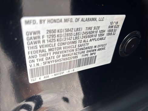 Used 2019 Honda Pilot EX-L image 34