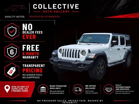 Used 2019 Jeep Wrangler Unlimited Sport AWD/4WD image 2