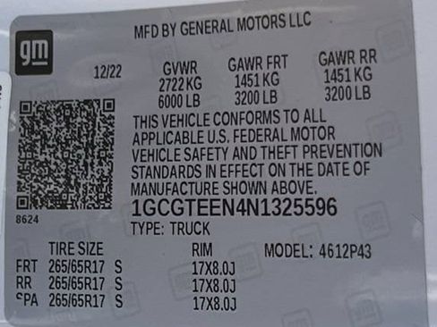 Used 2022 Chevrolet Colorado ZR2 AWD/4WD image 31