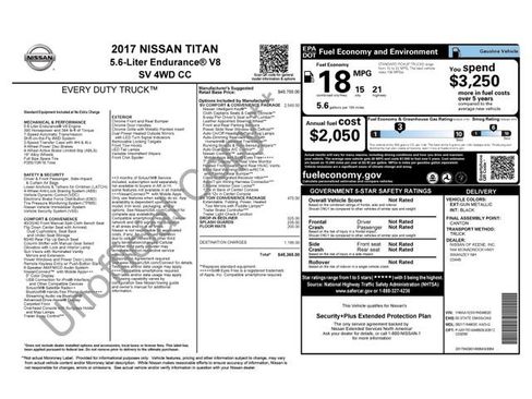 Used 2017 Nissan Titan SV image 36