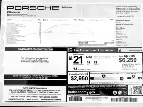 New 2026 Porsche Macan image 32