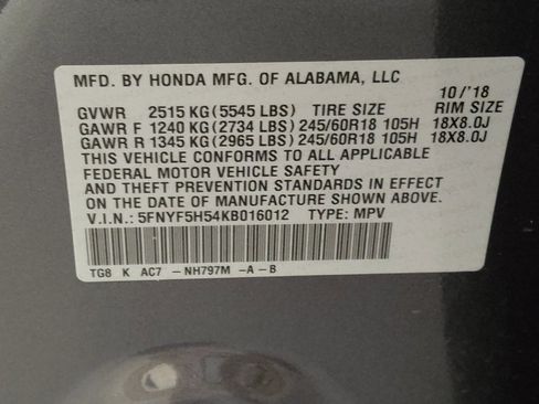 Used 2019 Honda Pilot EX-L image 33