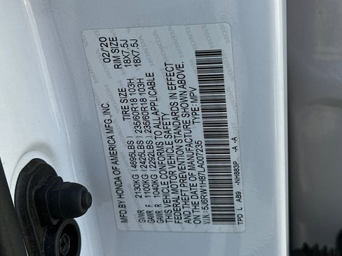 Used 2020 Honda CR-V EX-L image 28