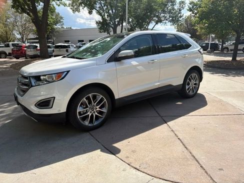 Used 2015 Ford Edge Titanium w/ Equipment Group 302A AWD/4WD image 2