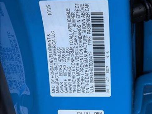 New 2026 Honda Civic Sport image 17