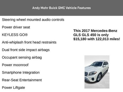 Used 2017 Mercedes-Benz GLS 450 4MATIC image 15