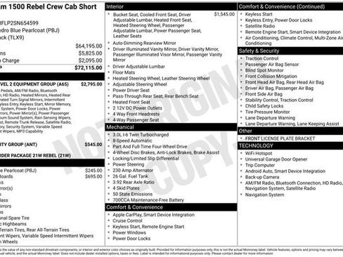 Used 2025 RAM 1500 Rebel w/ Rebel Level 2 Equipment Group AWD/4WD image 14