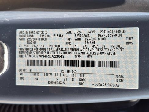 Used 2024 Ford Escape ST-Line w/ Tech Pack #1 AWD/4WD image 30