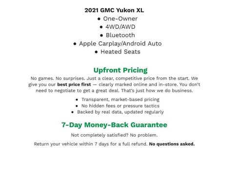 Used 2021 GMC Yukon XL Denali w/ LPO, Illumination Package image 2