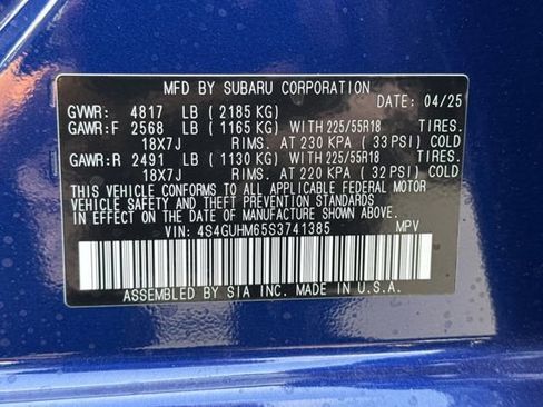 Used 2025 Subaru Crosstrek 2.5i Limited w/ Crosstrek Mirror Package AWD/4WD image 23