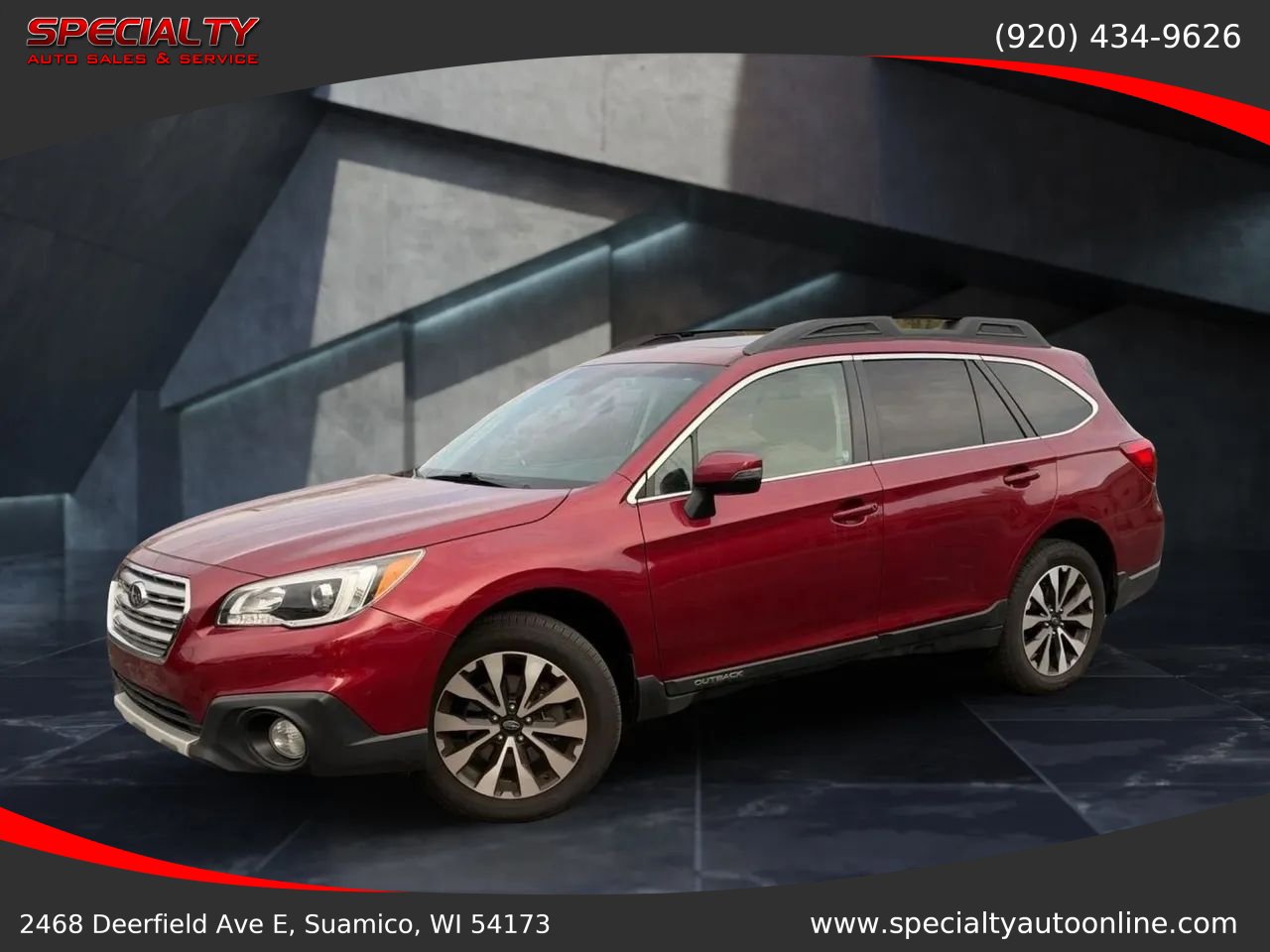 Used 2017 Subaru Outback 2.5i Limited AWD/4WD image 1