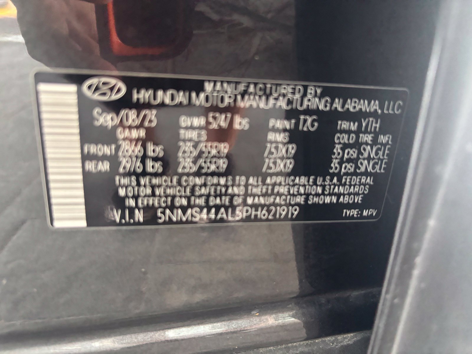 Certified 2023 Hyundai Santa Fe Limited FWD image 14