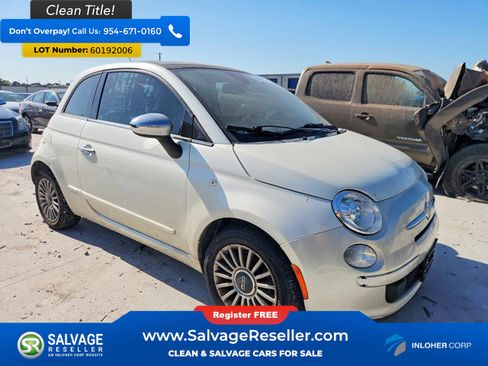 Used 2012 FIAT 500 Lounge w/ Luxury Leather Pkg FWD image 5