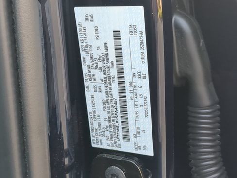 Certified 2025 Ford F150 Lariat w/ Equipment Group 501A Mid AWD/4WD image 74