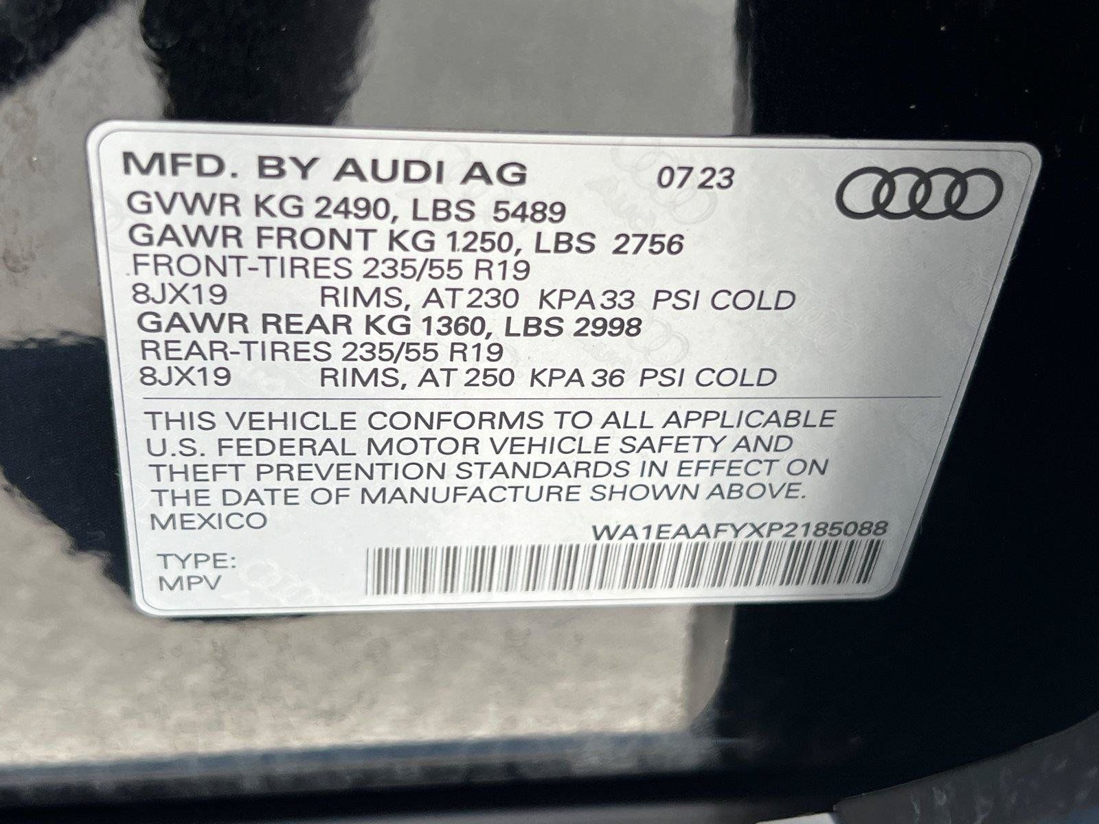 Certified 2023 Audi Q5 2.0T Premium Plus w/ Premium Plus Package AWD/4WD image 34