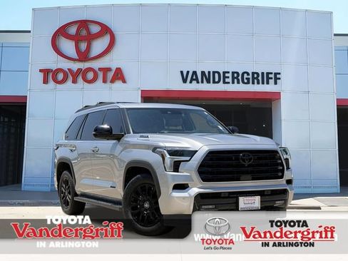 Used 2025 Toyota Sequoia Limited w/ Nightshade Package RWD image 1