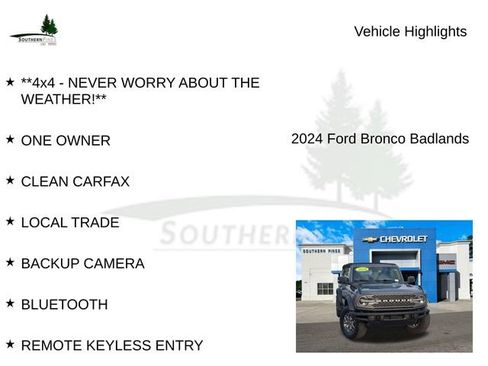Used 2024 Ford Bronco Badlands image 8