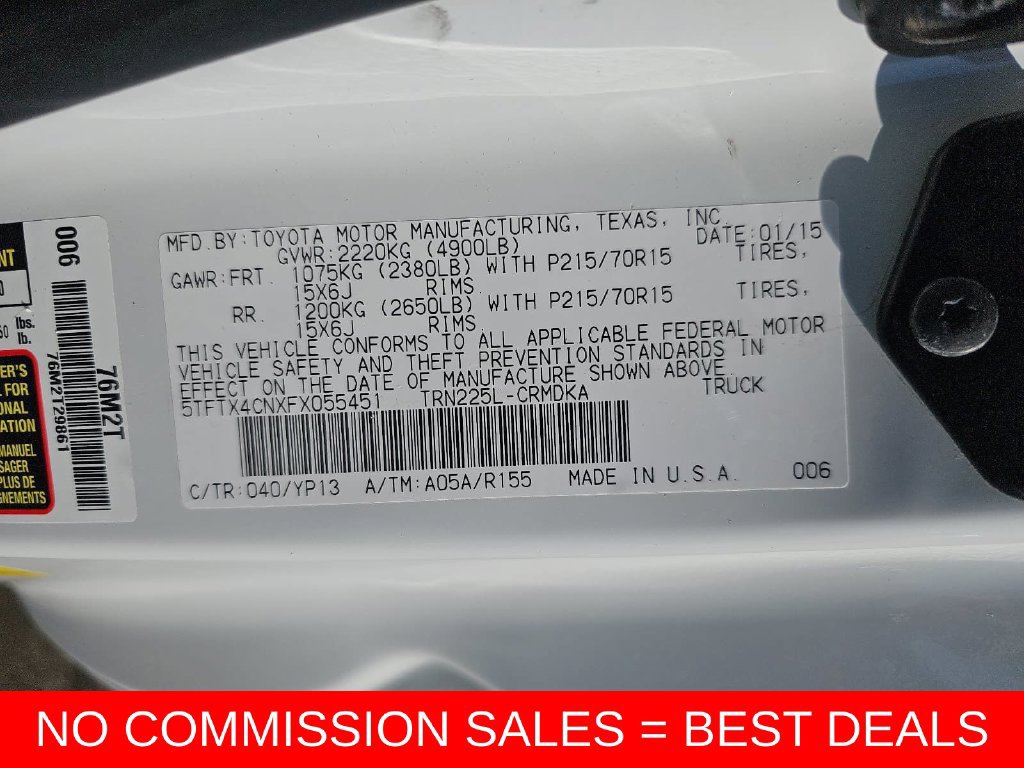 Used 2015 Toyota Tacoma 2WD Access Cab image 40