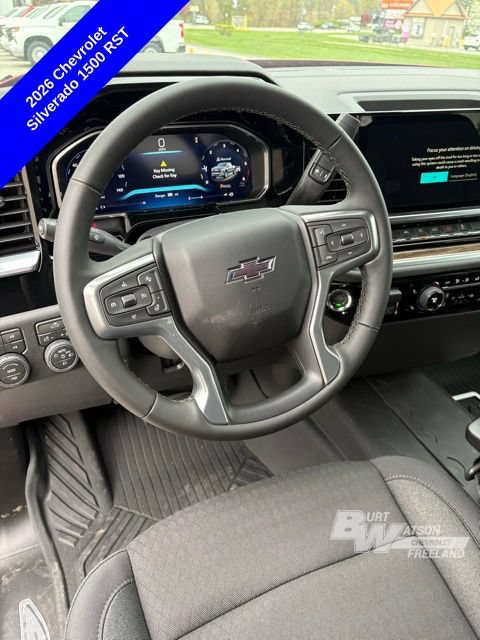 New 2026 Chevrolet Silverado 1500 RST w/ Dark Appearance Package AWD/4WD image 17