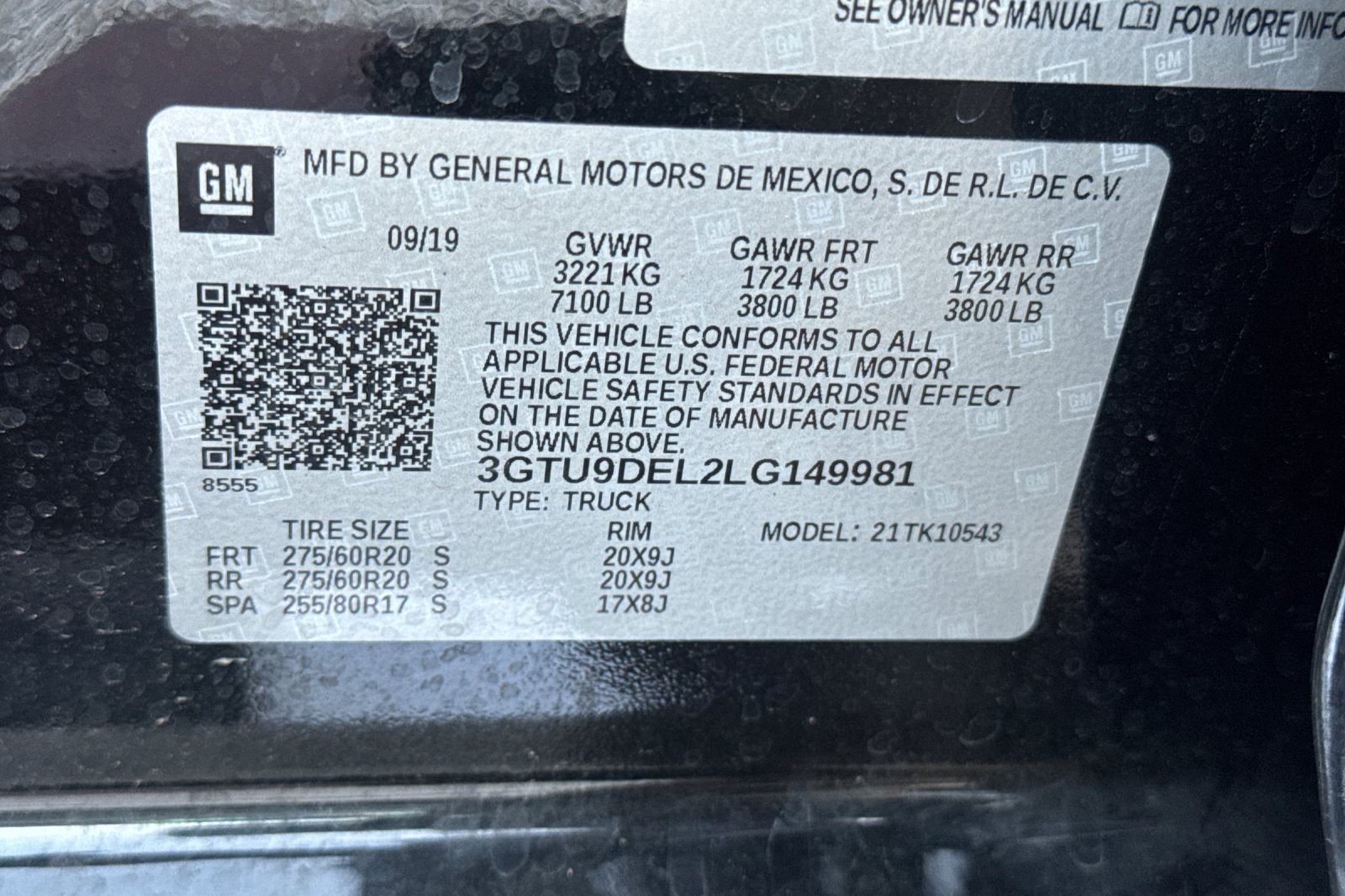 Used 2020 GMC Sierra 1500 SLT w/ SLT Premium Package AWD/4WD image 53