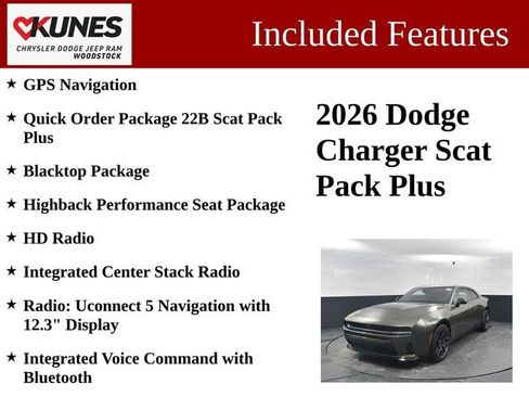 New 2026 Dodge Charger R/T Scat Pack image 3