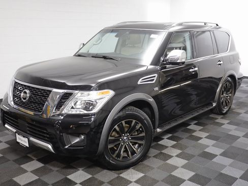 Used 2017 Nissan Armada Platinum w/ Interior Lighting Package image 2