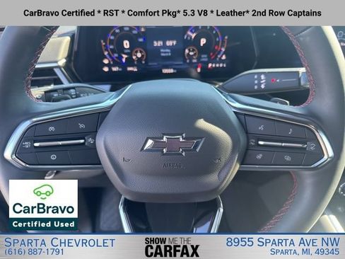 Certified 2025 Chevrolet Suburban RST w/ Comfort Package AWD/4WD image 20