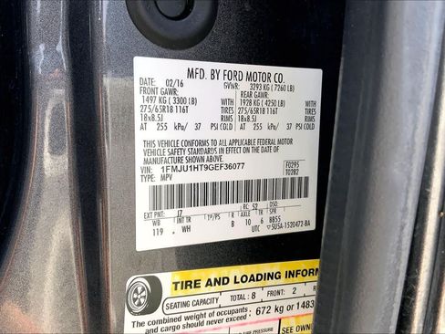 Used 2016 Ford Expedition XLT w/ Equipment Group 201A RWD image 36