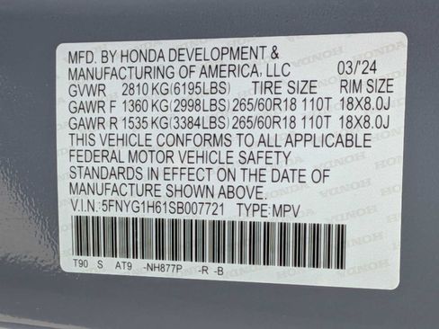Used 2025 Honda Pilot TrailSport image 32