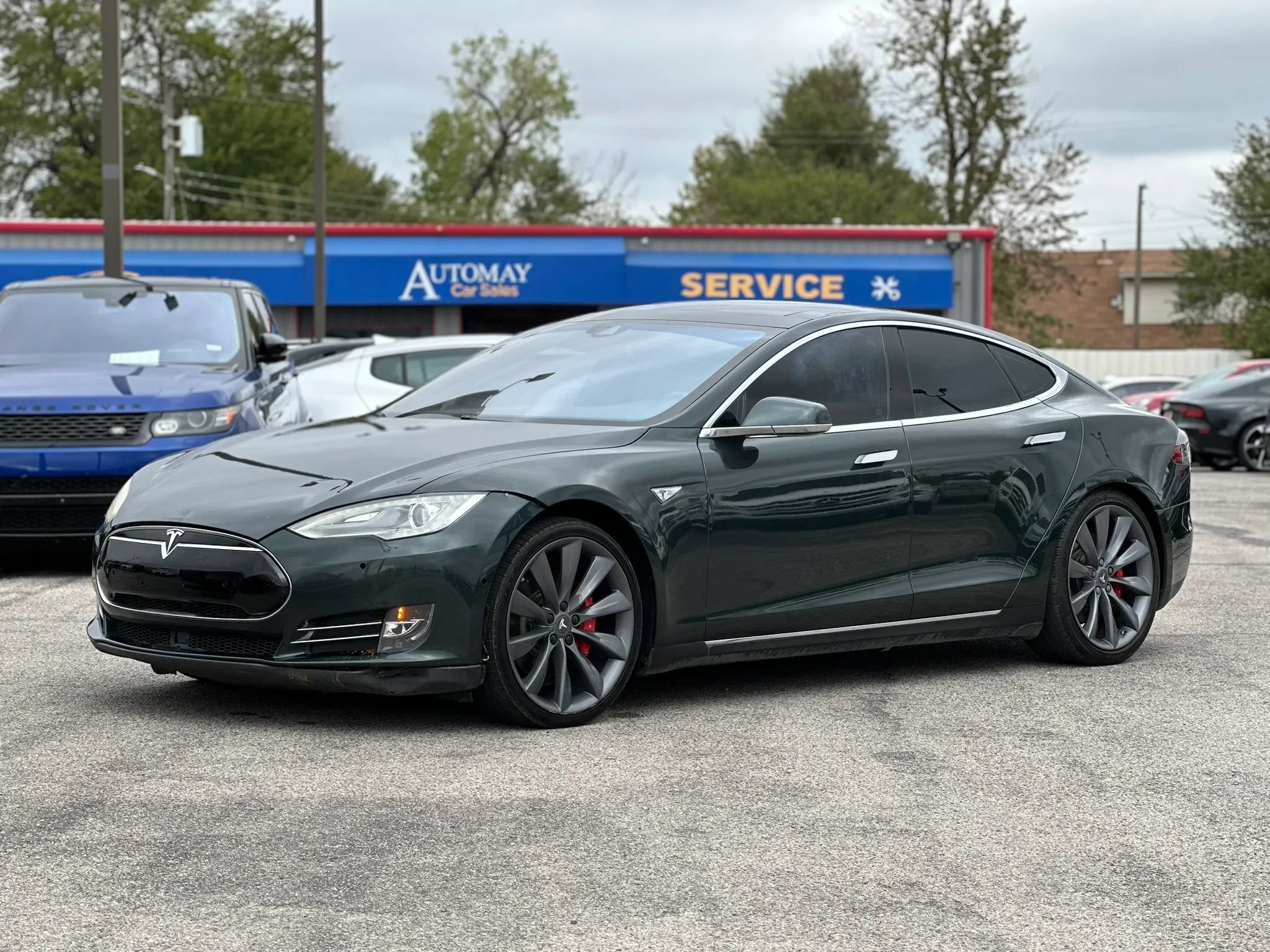 Used 2014 Tesla Model S P85D AWD/4WD image 4