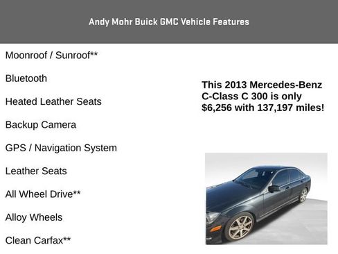 Used 2013 Mercedes-Benz C 300 4MATIC Sedan image 4