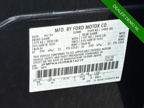 Used 2024 Ford Edge SEL w/ Convenience Package AWD/4WD image 26