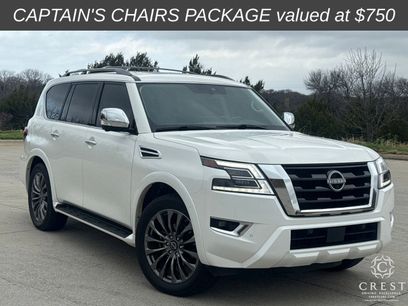 Used 2023 Nissan Armada Platinum w/ Captain's Chairs Package