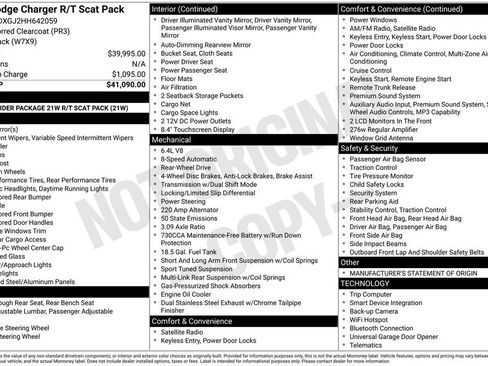 Used 2017 Dodge Charger R/T Scat Pack RWD image 32